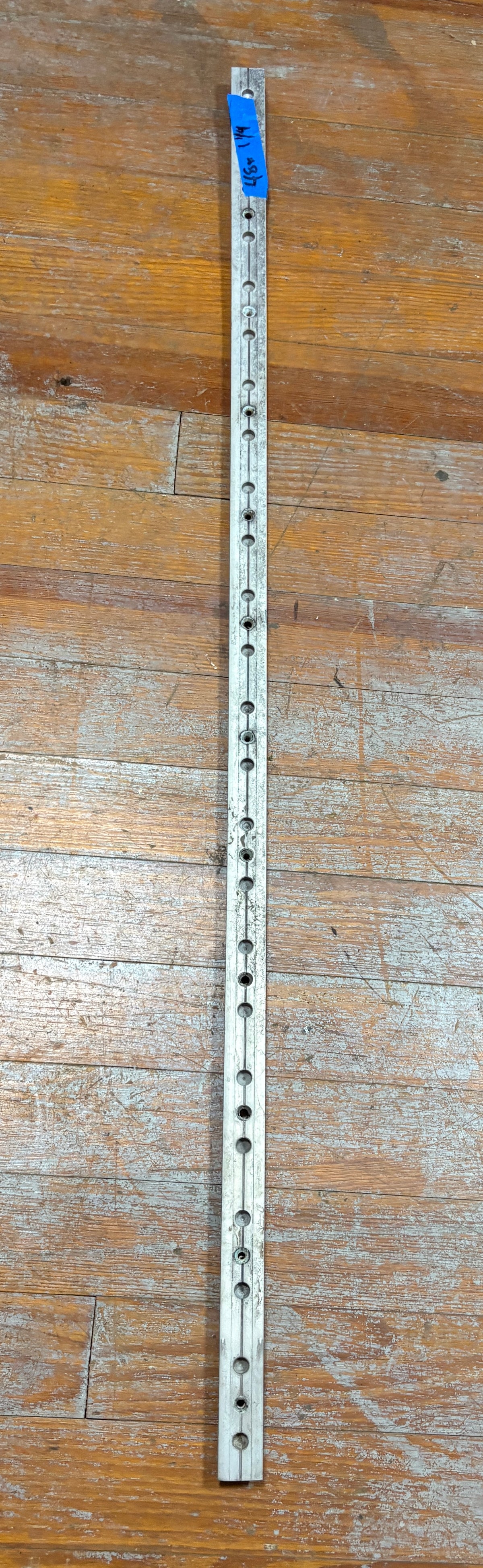 Aluminum Track 48" long 1 1/4" track