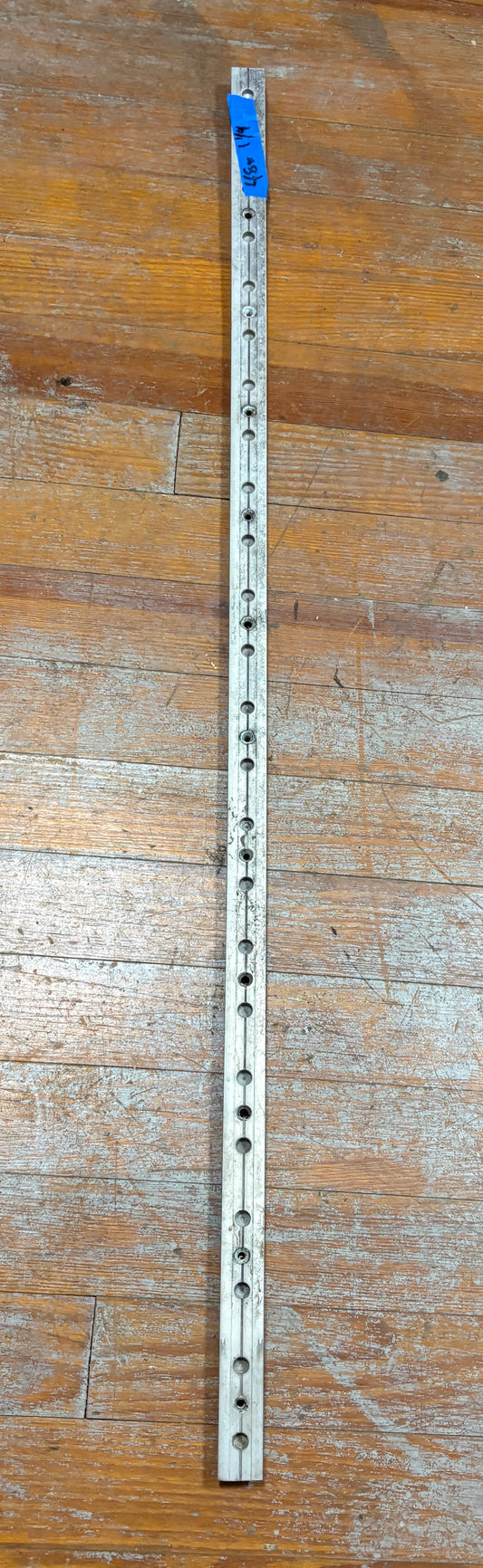 Aluminum Track 48" long 1 1/4" track