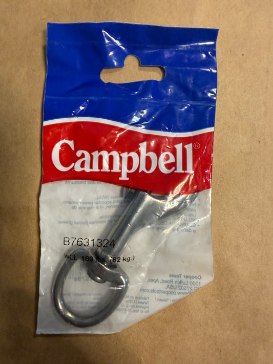 Campbell B7631324 Round Swivel Eye - 180LB - NEW