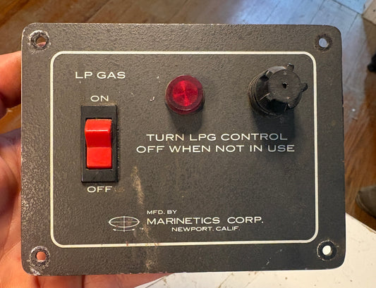 Marinetics Corps LP Gas Control - MODEL 580