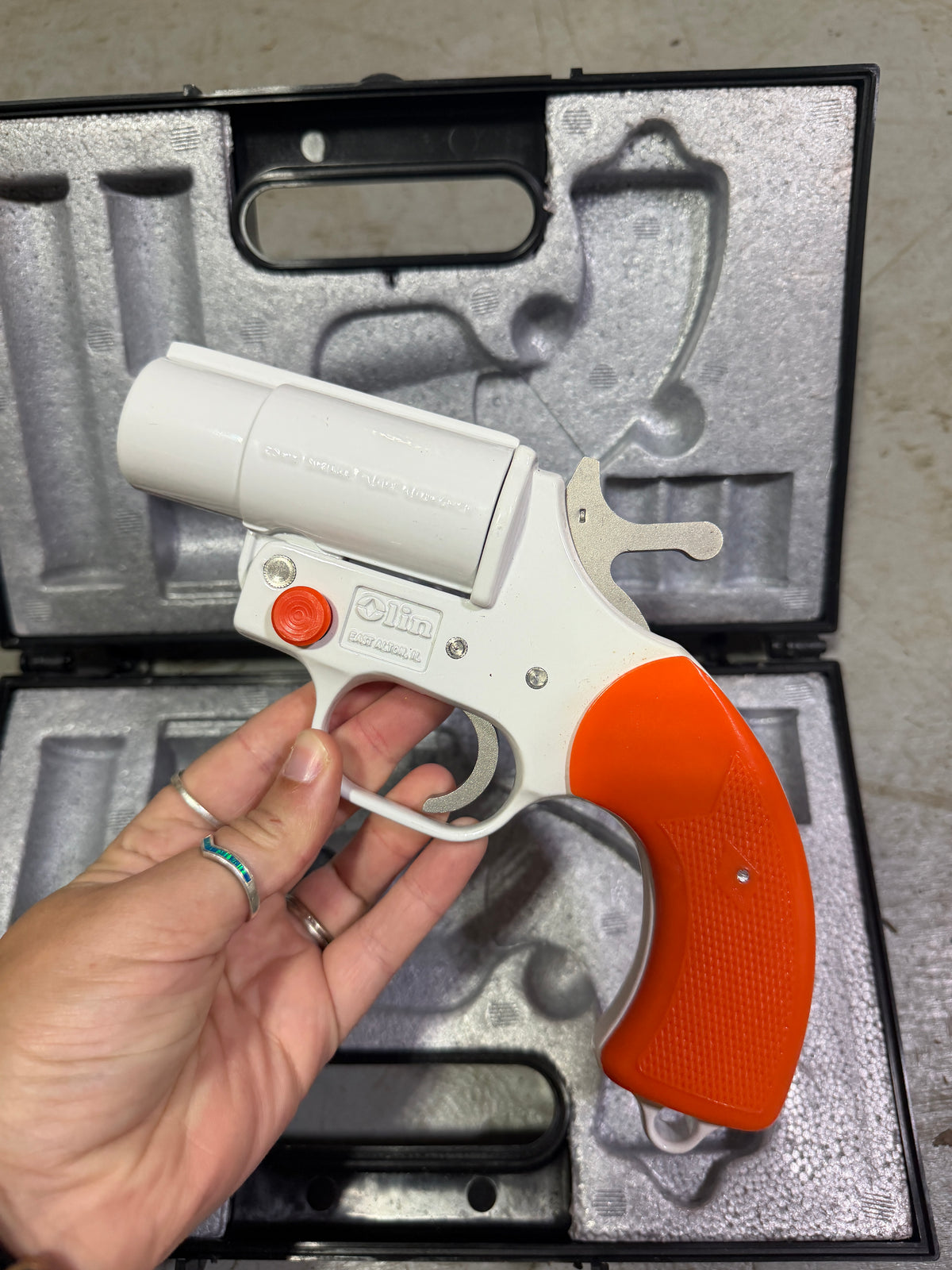 Vintage 25mm Olin Winchester Flare Gun