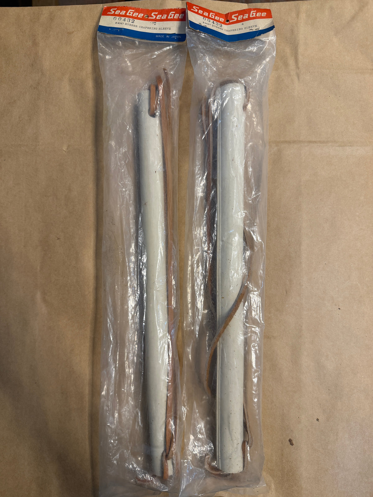 PAIR 5/8" Diameter x 14" Long Rubber Chafe Guards