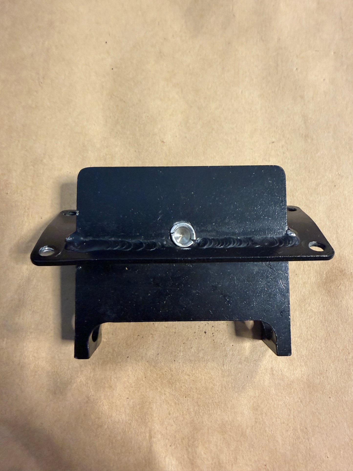Wire / Rope Angled Guide Exit Block - 1 3/4" Diameter Sheave - 1/8" Wire - 1/4" Line