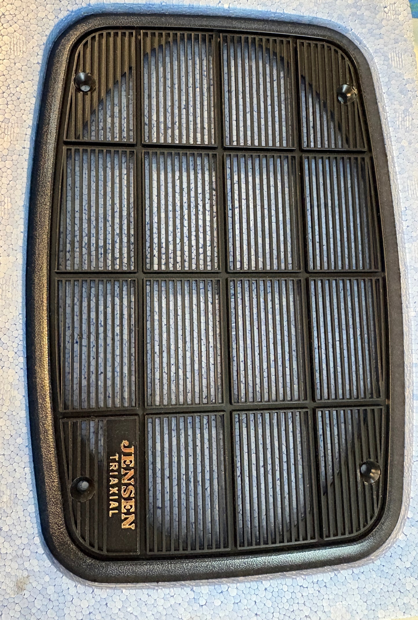 Jensen Triaxial Snap on Speaker Grills 9.5x6.5" PAIR