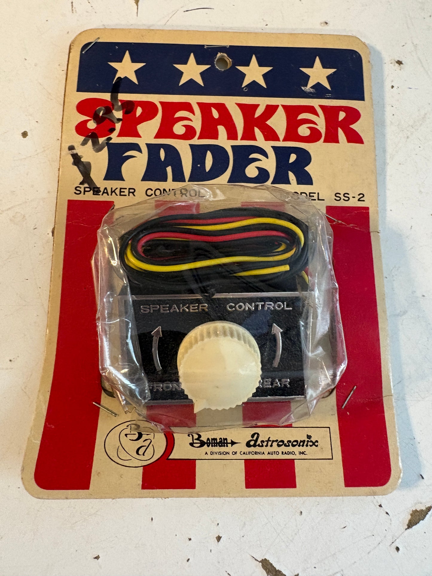 Vintage Boman Astrosonix Speaker Fader Model SS-2
