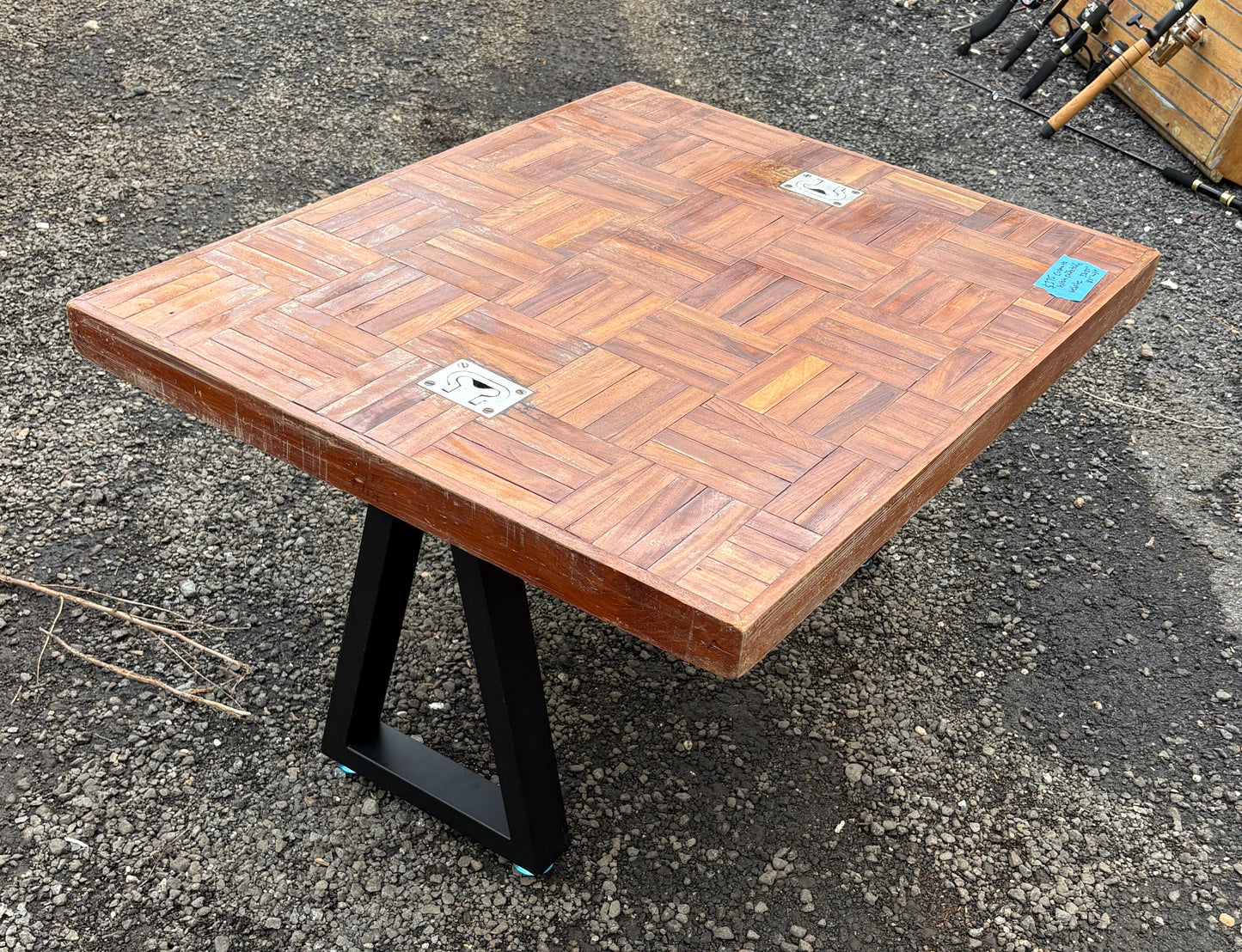 Beautiful Hatch Coffee Table off of a Custom 40 33x27" 18.5" height