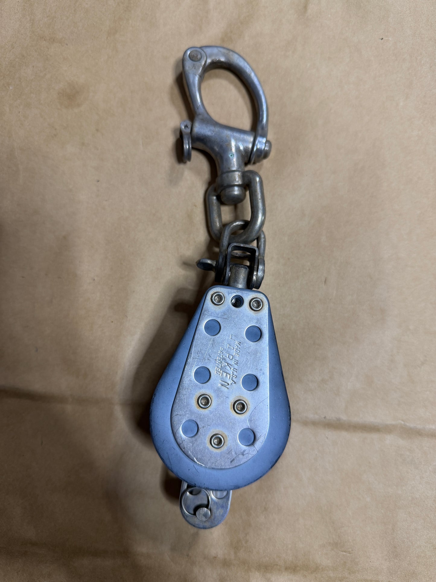 Harken Double Block With Nicro Marine Shackle - 2 1/8" Sheave - 3/8" Line