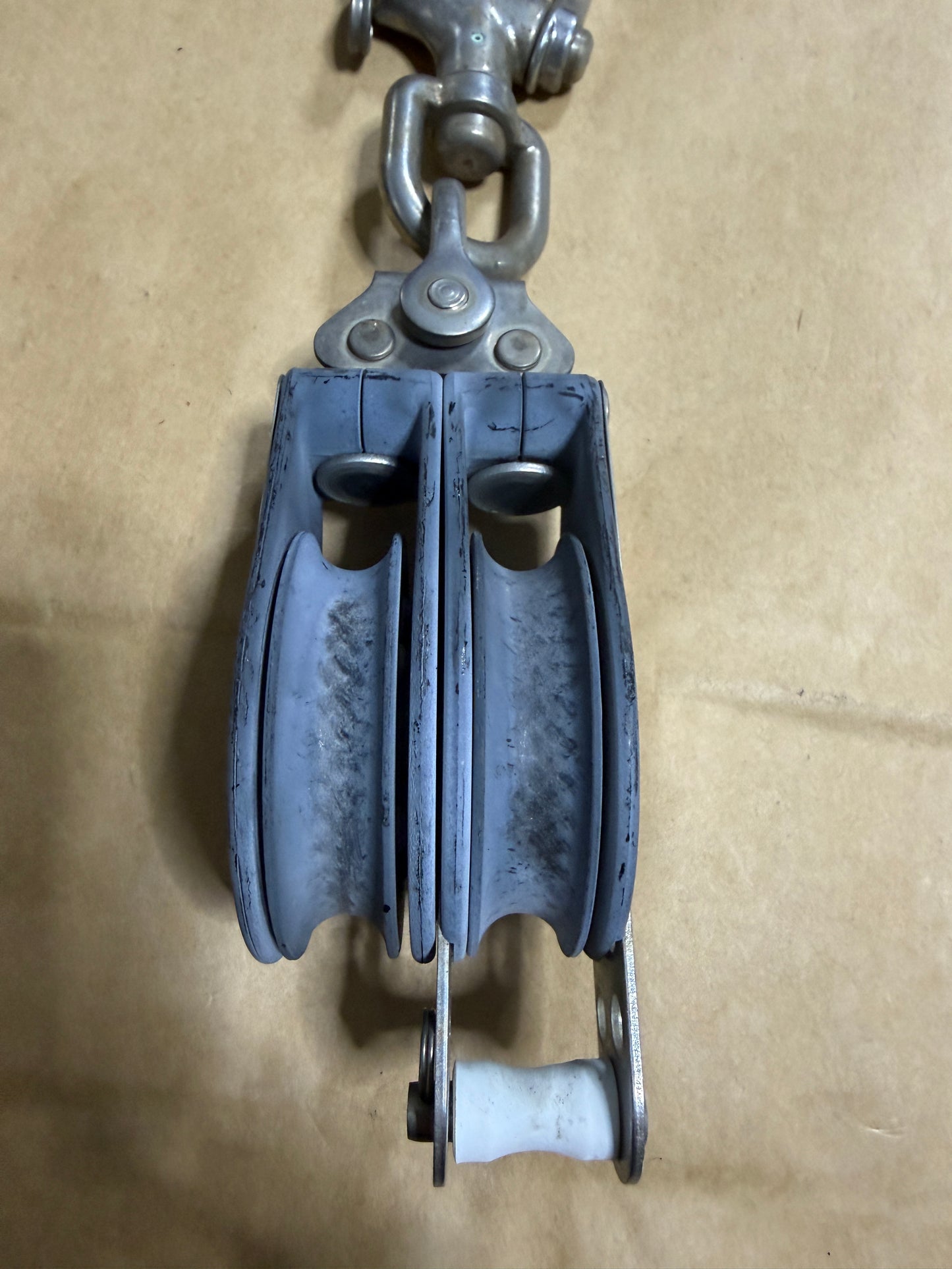 Harken Double Block With Nicro Marine Shackle - 2 1/8" Sheave - 3/8" Line