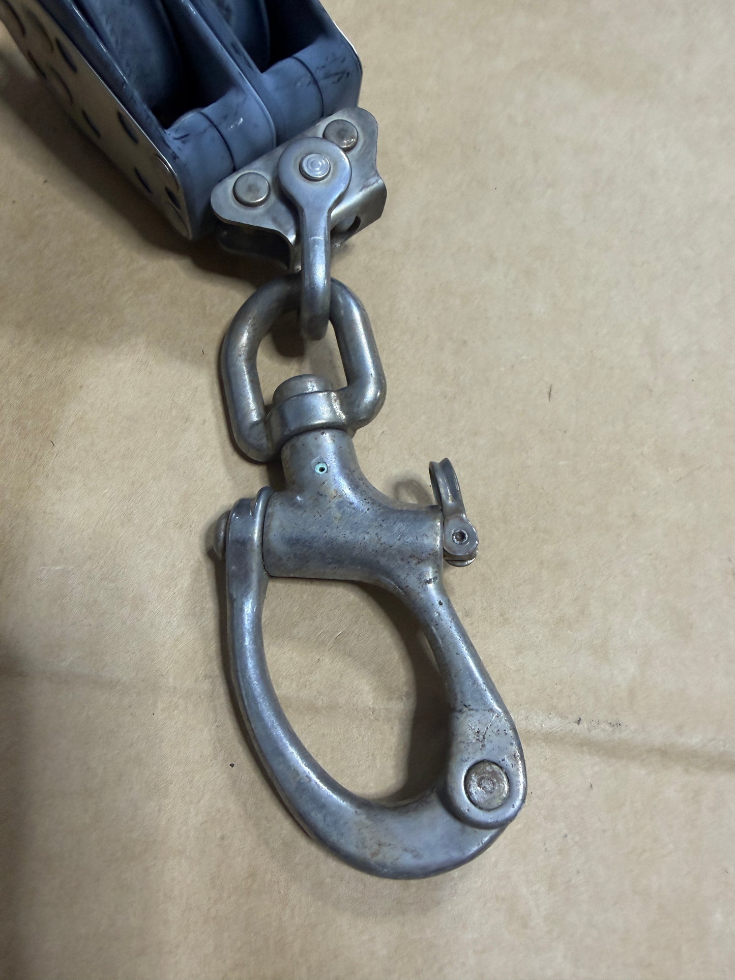 Harken Double Block With Nicro Marine Shackle - 2 1/8" Sheave - 3/8" Line