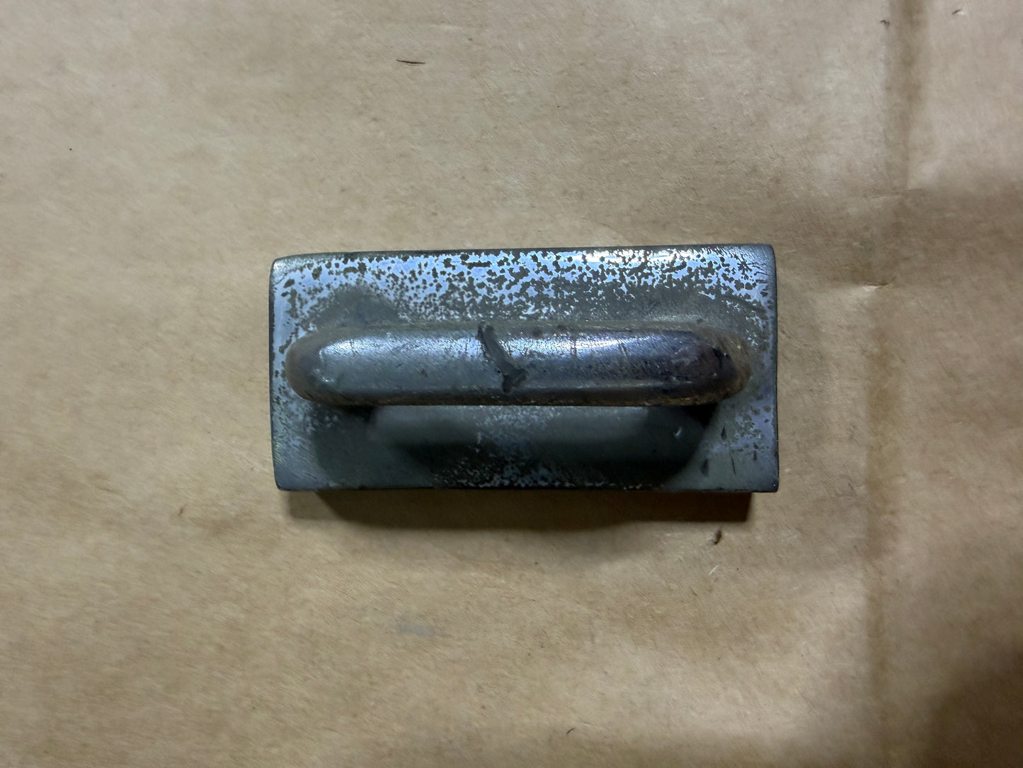 1" Chromed Bronze Track Car - 1 7/16" x 5/8" EYE - More Chromed Look