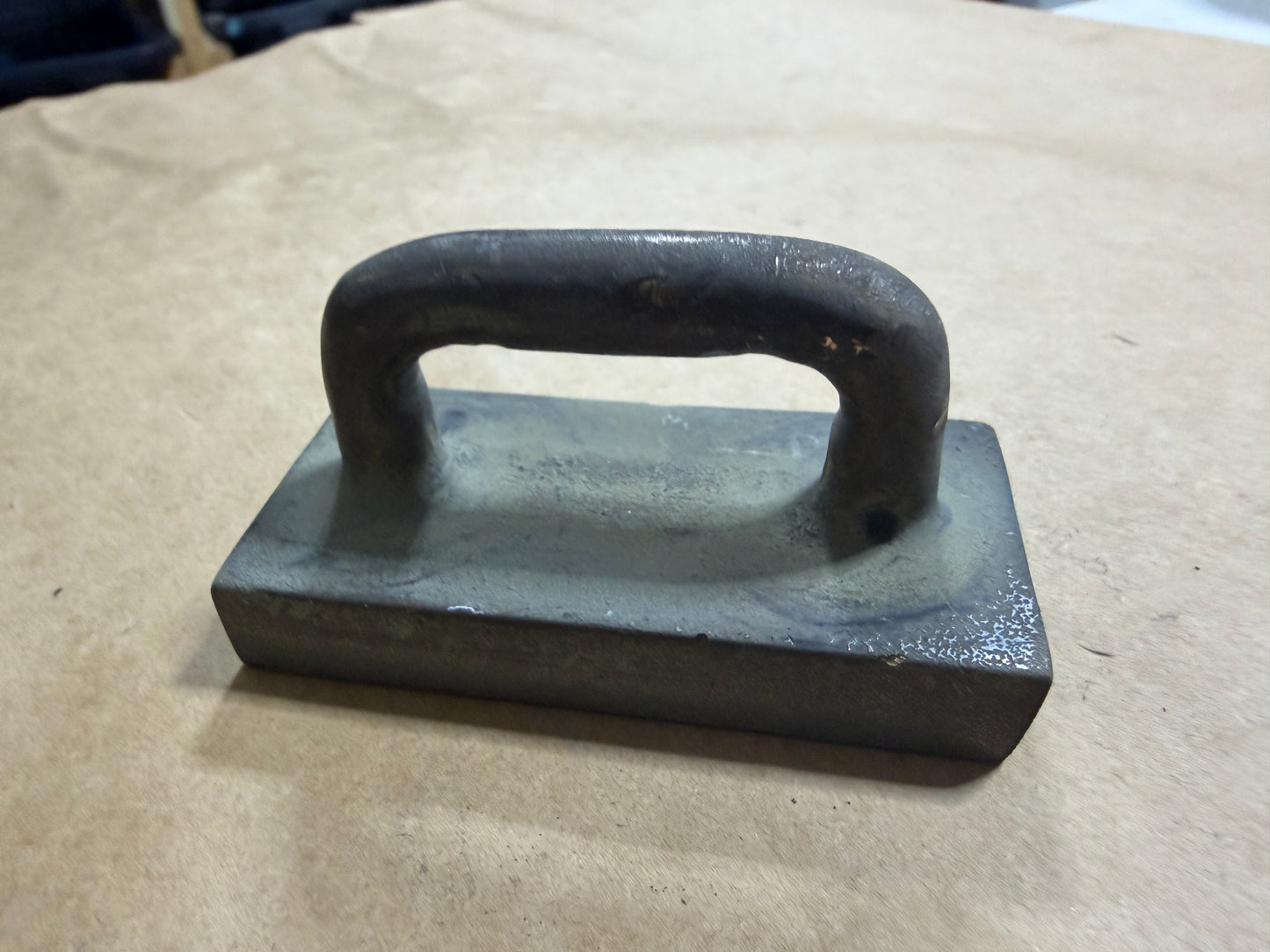 1" Chromed Bronze Track Car - 1 7/16" x 5/8" EYE - More Bronze Look