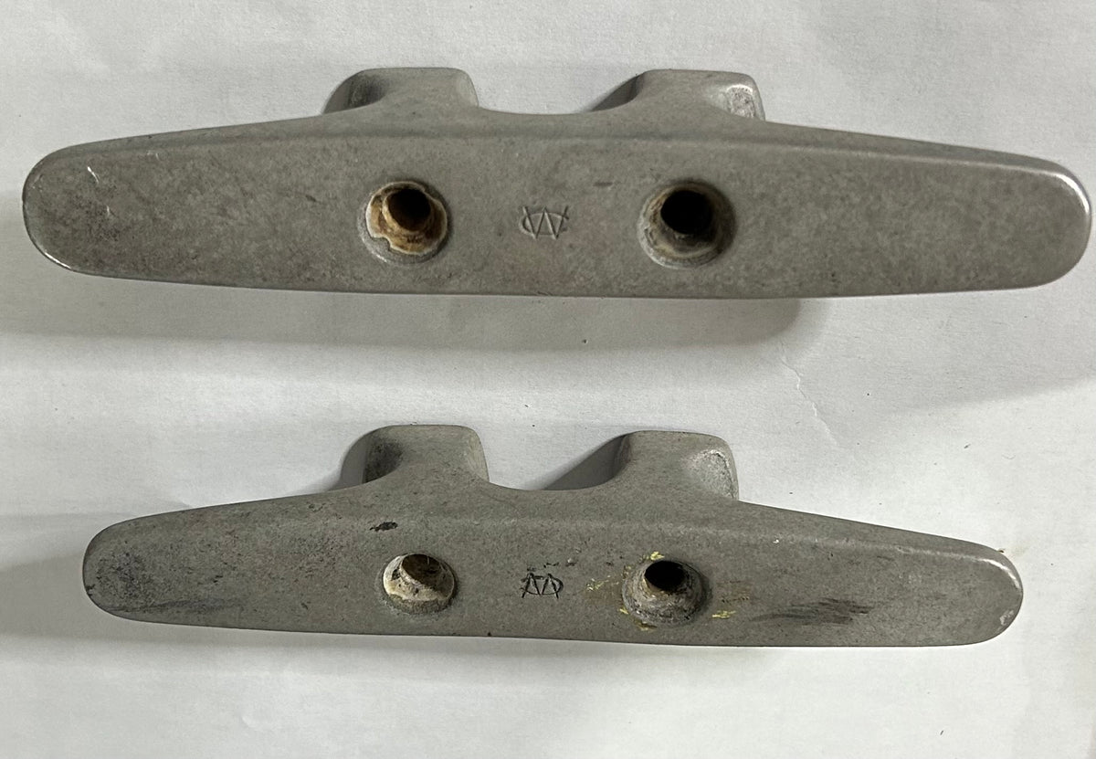 PAIR of Wilcox Crittenden Cleats- 6" aluminum