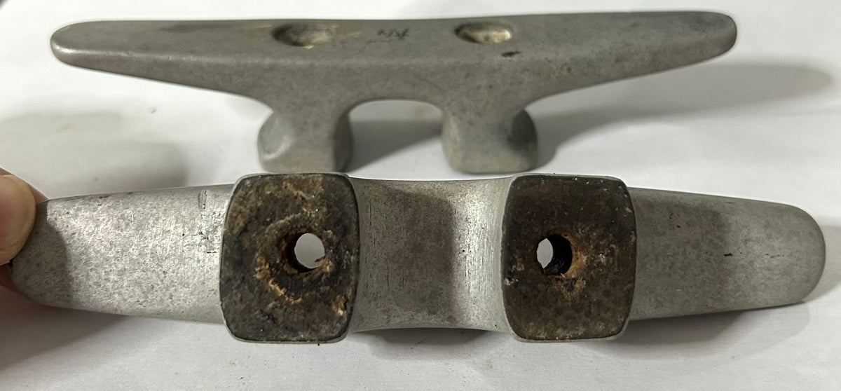 PAIR of Wilcox Crittenden Cleats- 6" aluminum
