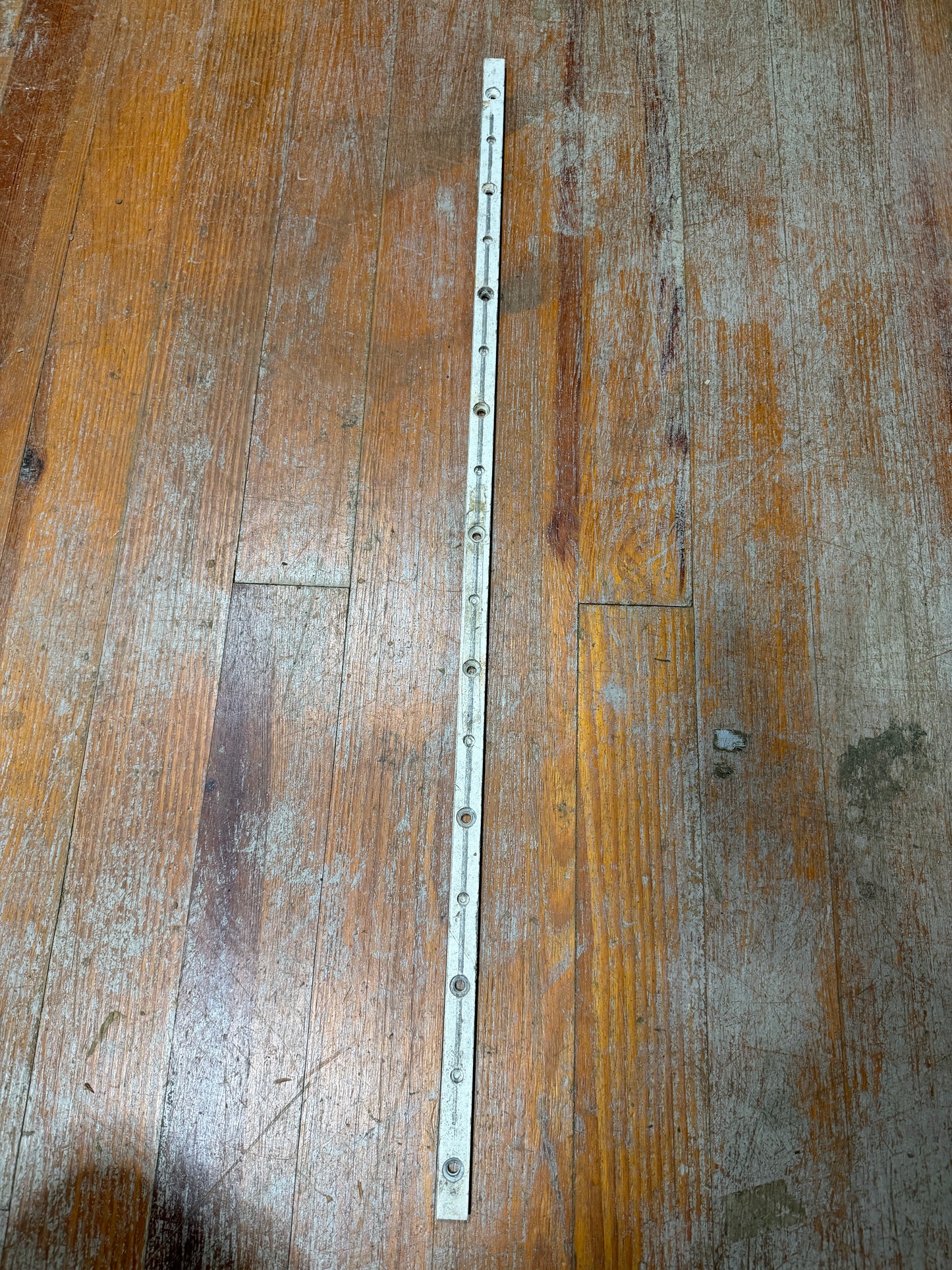 34 1/2" Long x 3/4" Wide Aluminum Track