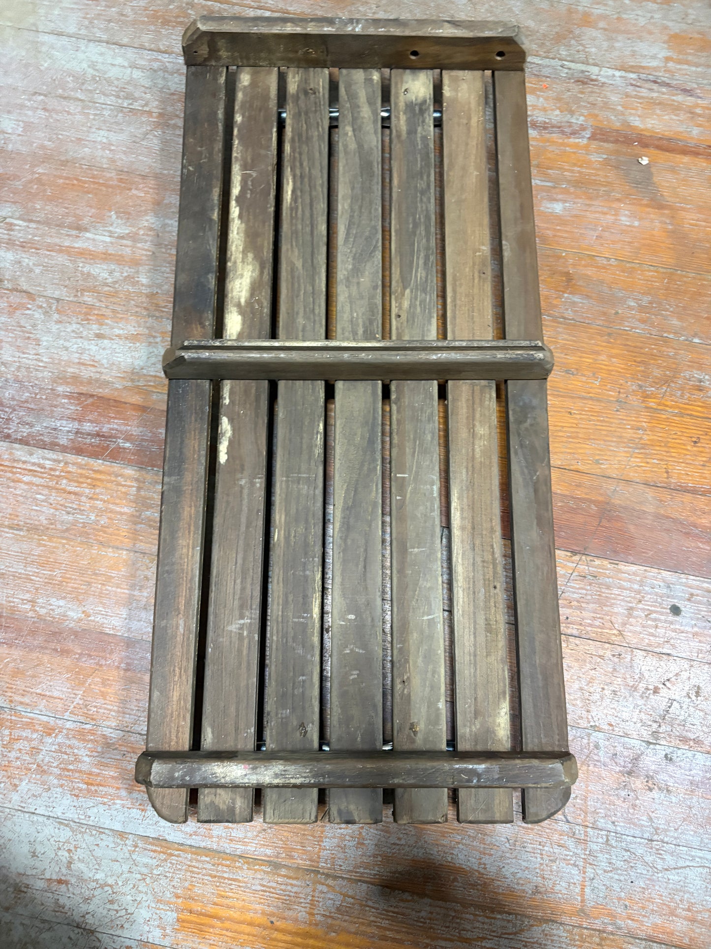 Large Teak Tray from Custom 32 deck and 10" Deck Cleats