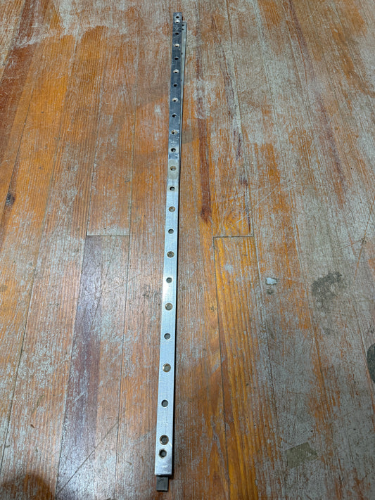 43 1/2" Long x 1" Wide Stainless Steel Track