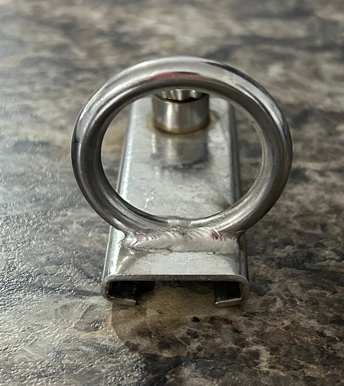 Stainless Steel 1" Track w/ Pull Top - 1 1/4" Ring