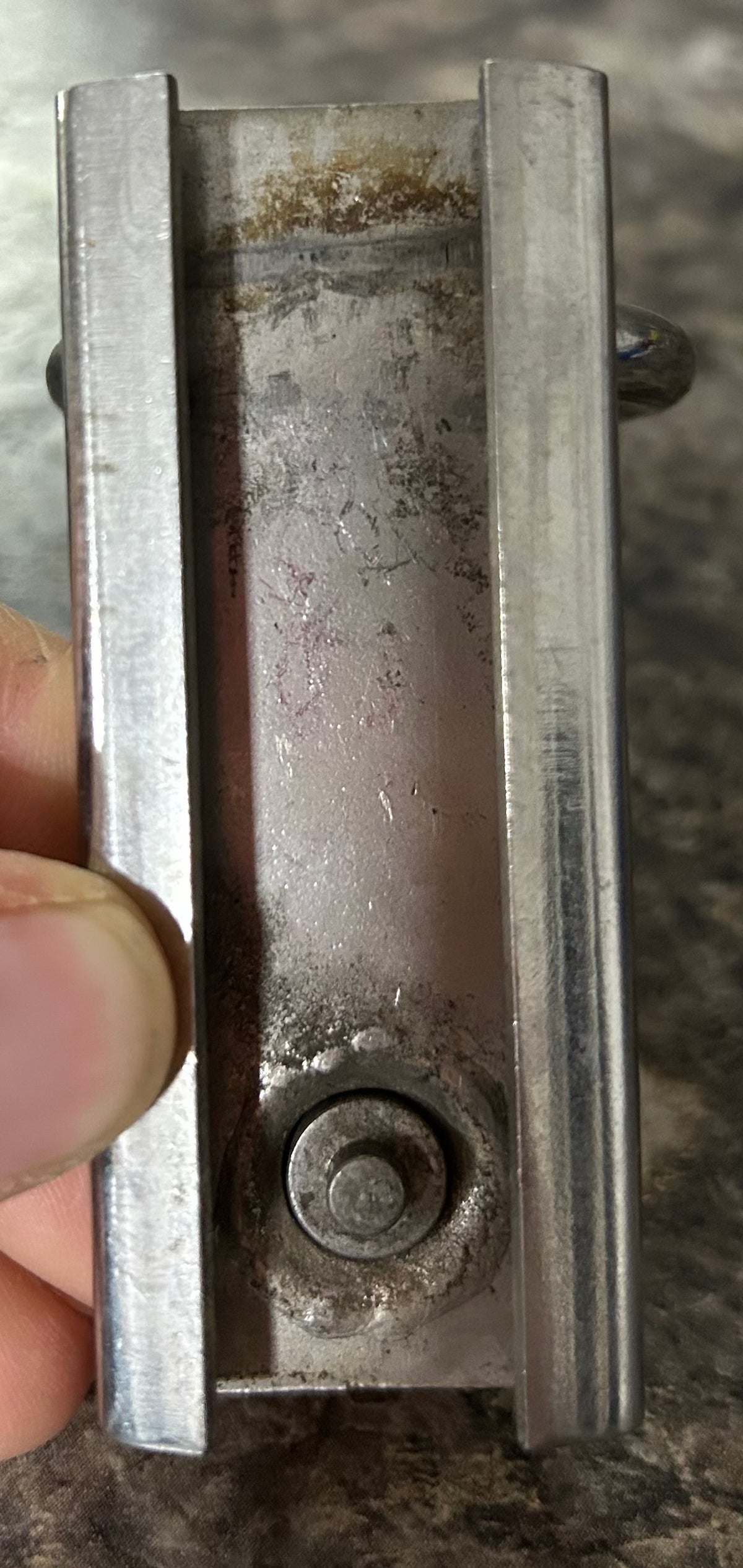 Stainless Steel 1" Track w/ Pull Top - 1 1/4" Ring