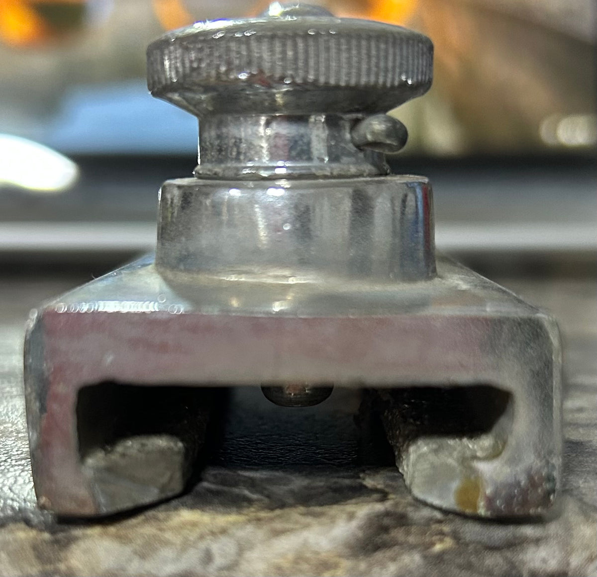 1 1/4" Large Chromed Pull Top Track Car