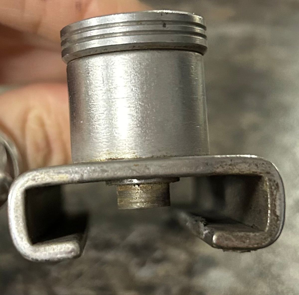 4" Stainless Mast Track with 7/8" tall pull top - 1 1/2" Track Width