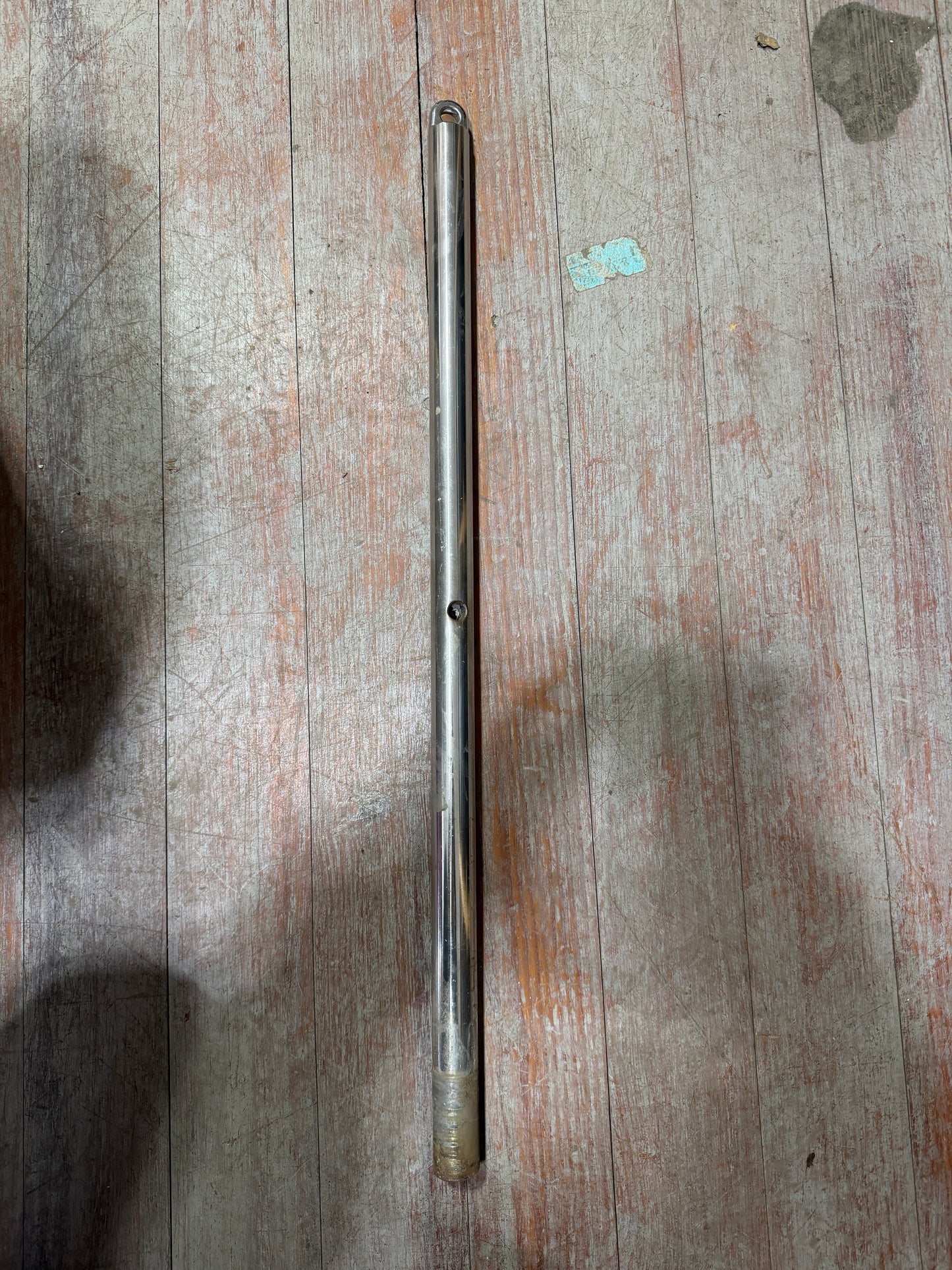 24 1/2" Long Double Lifeline Stanchion - NO BASE - Alden Priscilla 1971
