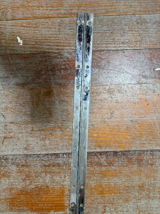 20" Long x 1.5" Wide Stainless Steel Hinge