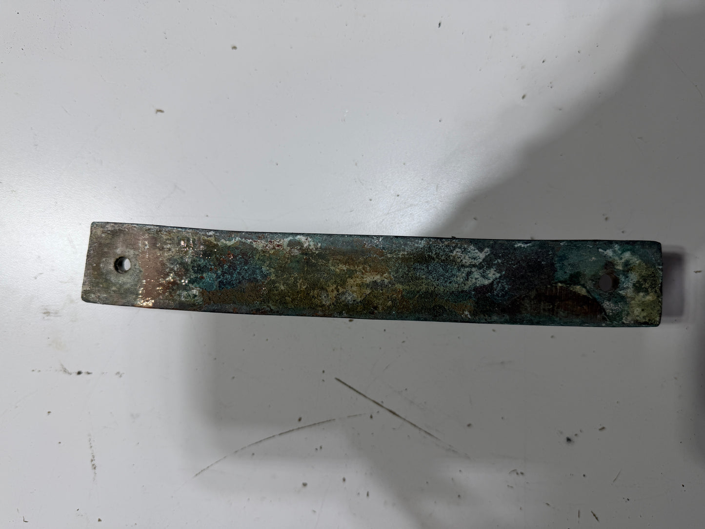 8" Vintage Starboard Bronze Chock Cleat - Alden Priscilla 1971