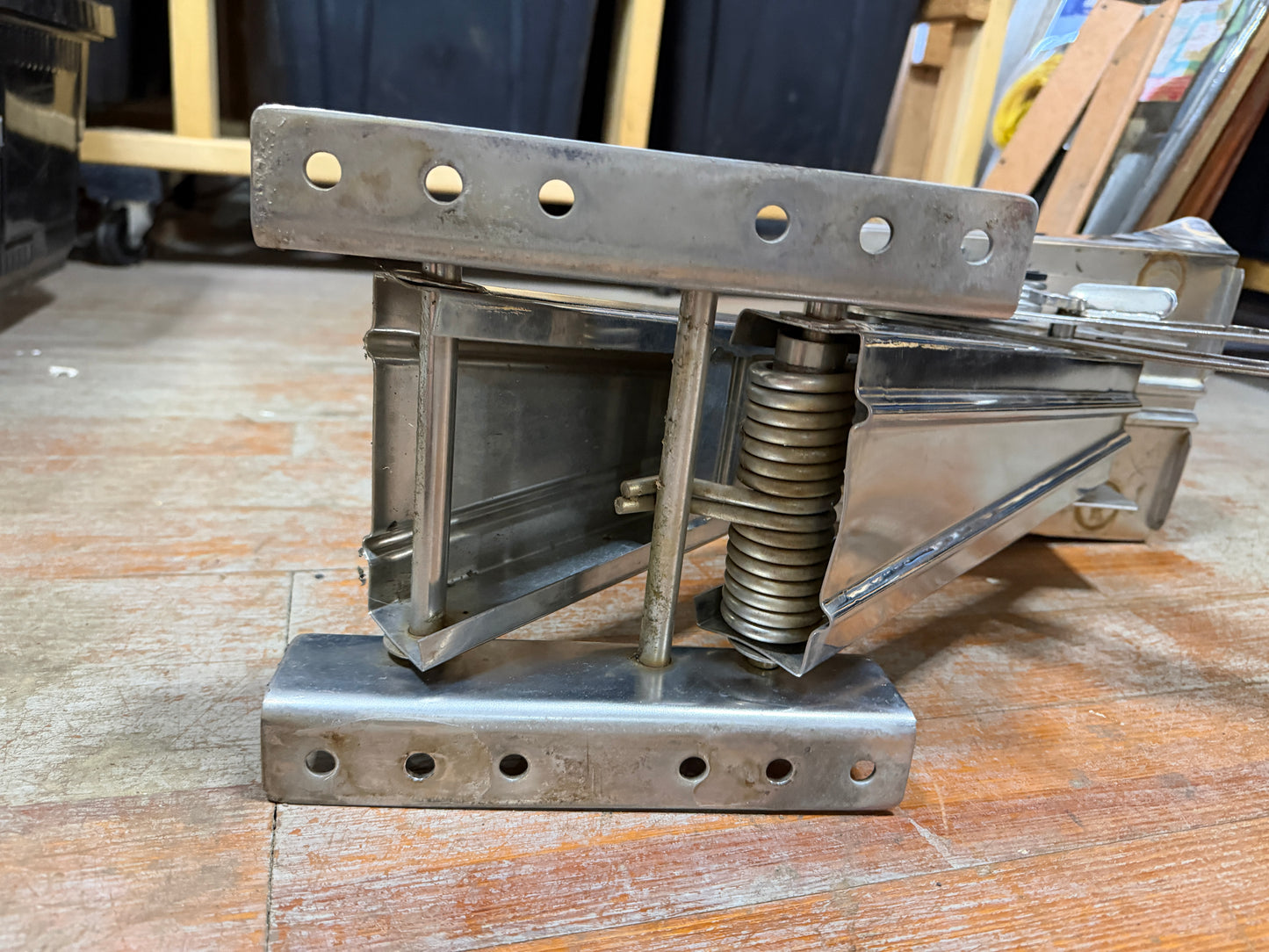 Stainless Steel Motor Mount - 11" Long x 8 3/4" & 7" Width