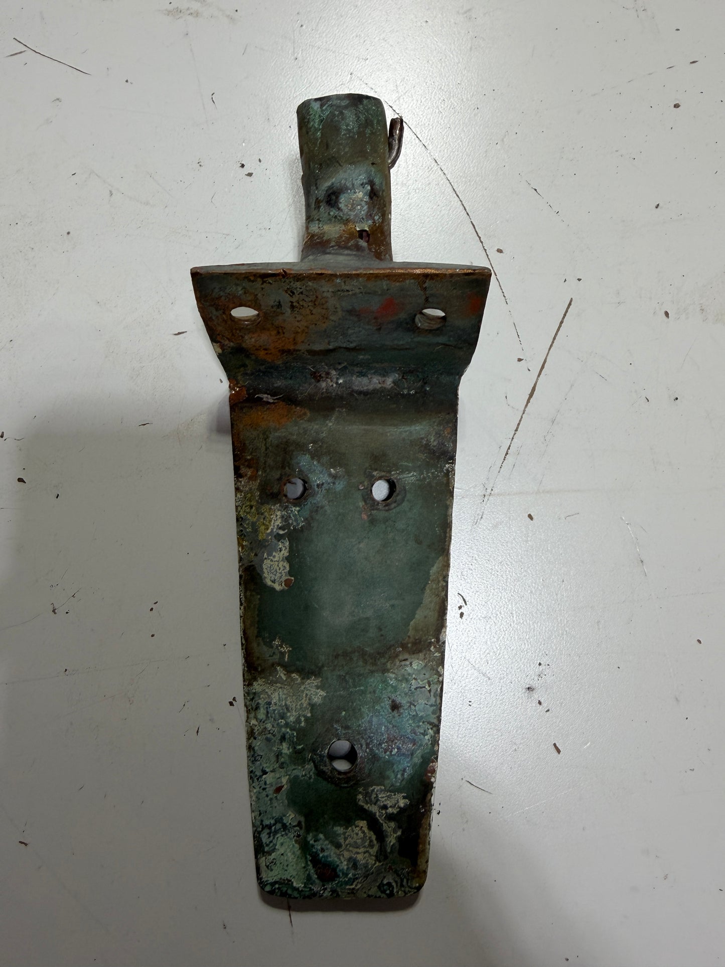 2 Piece Bronze Stem Head Fitting - Alden Priscilla 1971