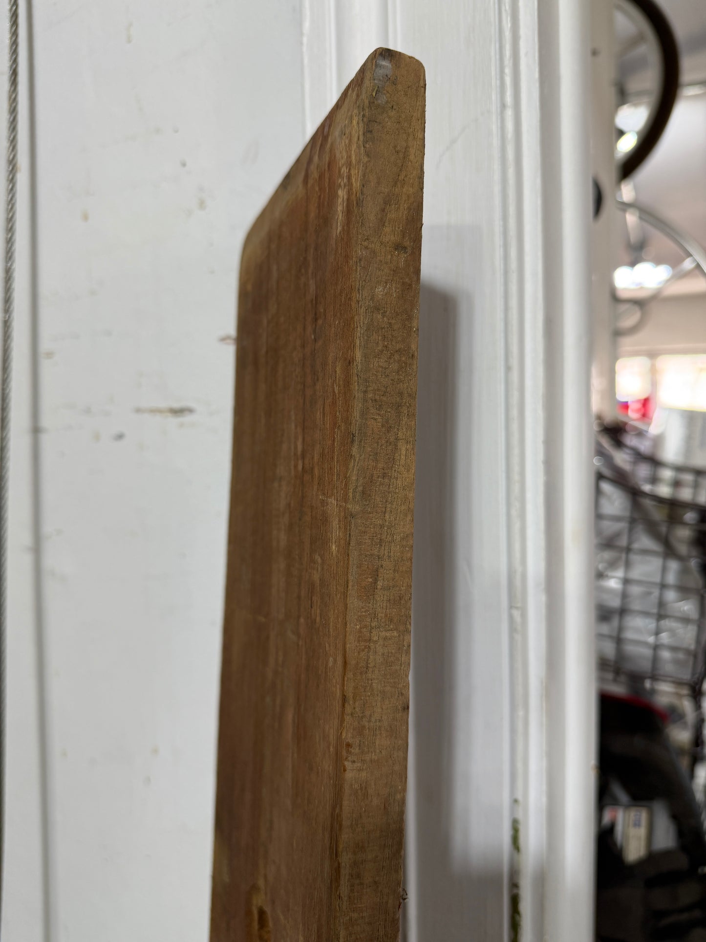 62 1/4" Long x 5 3/4' Wide x 3/4" Thick Teak Floor Piece - Alden Priscilla 1971 -- #294