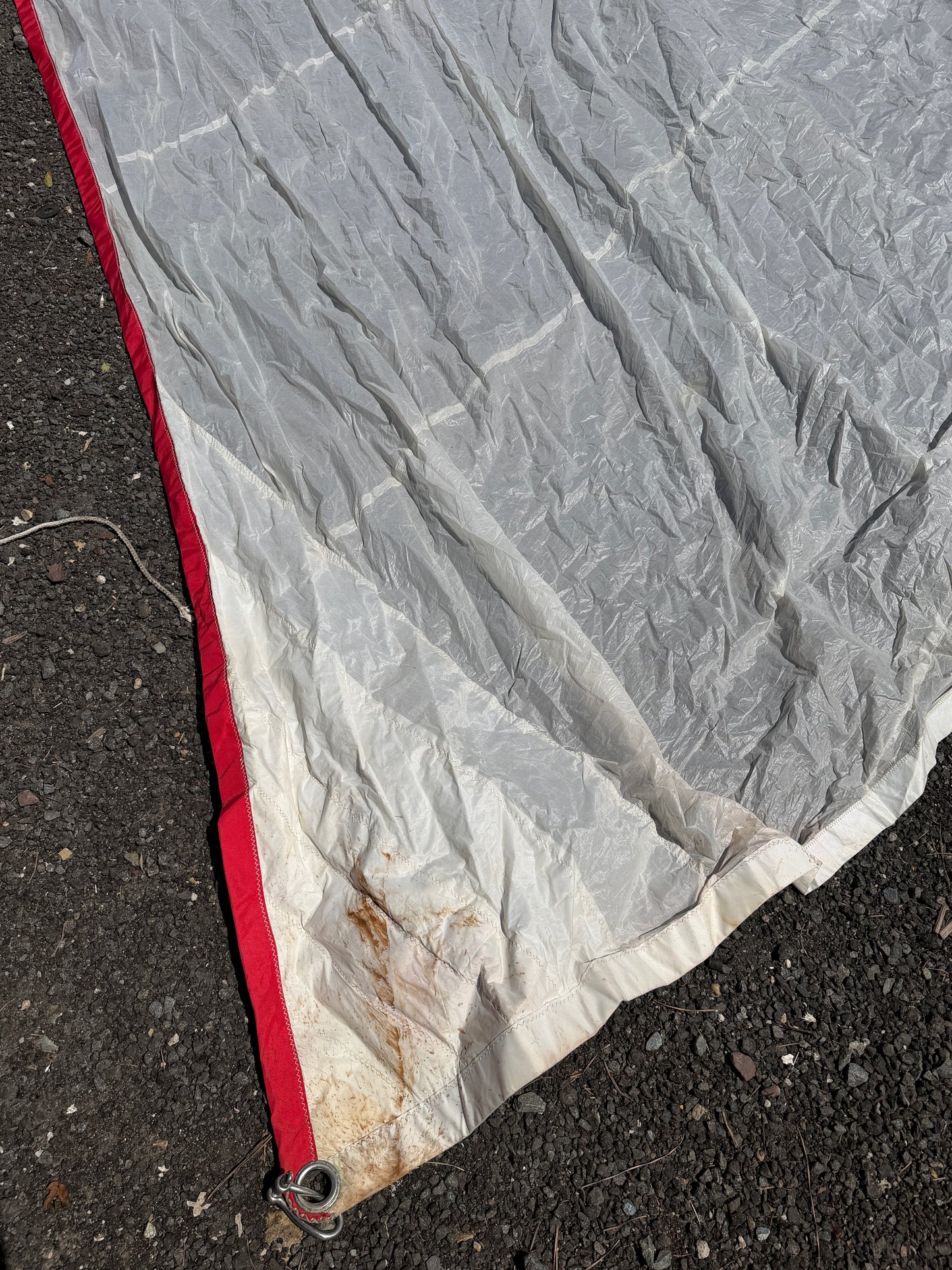 Spinnaker Sail - 42' x 39'4" x 20'5" IN 43' Sock