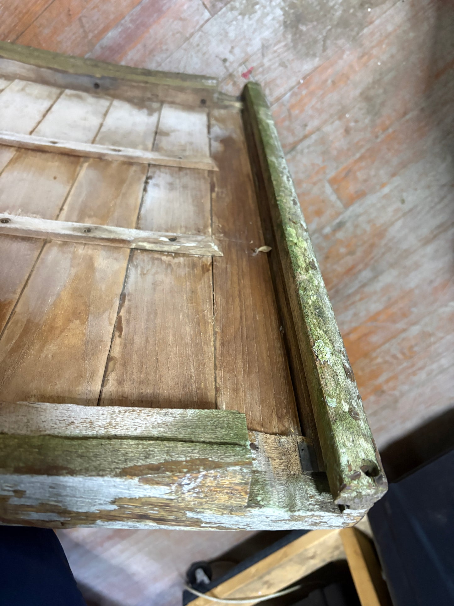 Teak Sliding Companion Hatch 35 1/4" x 28" off of an 1975 Ericson 27