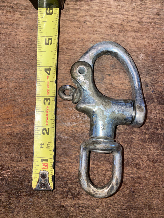 Large Bronze Swivel Shackle- 11/16” Eye