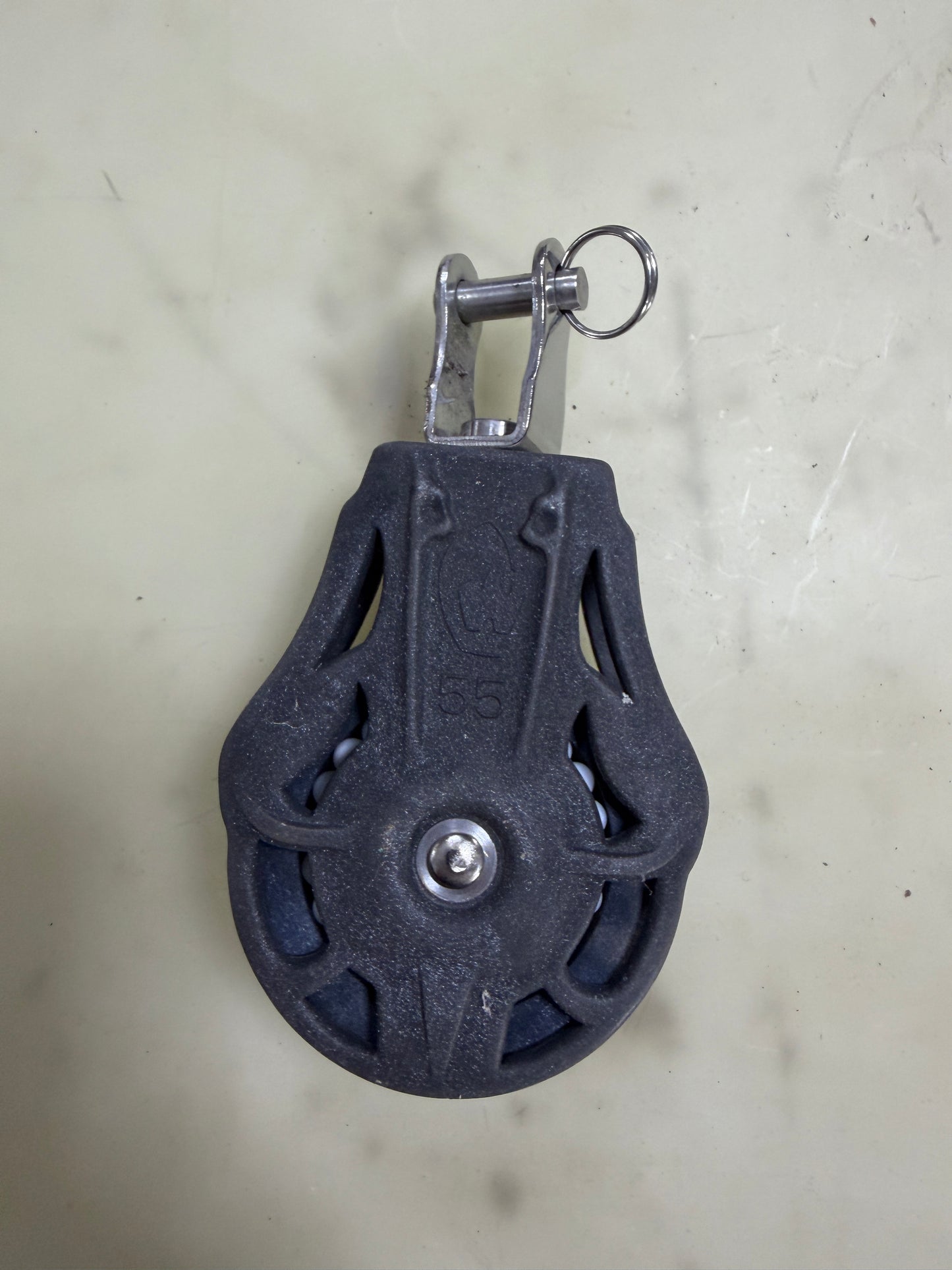 Wichard 55 Ball Bearing Single Swivel Block - 3/8" Line