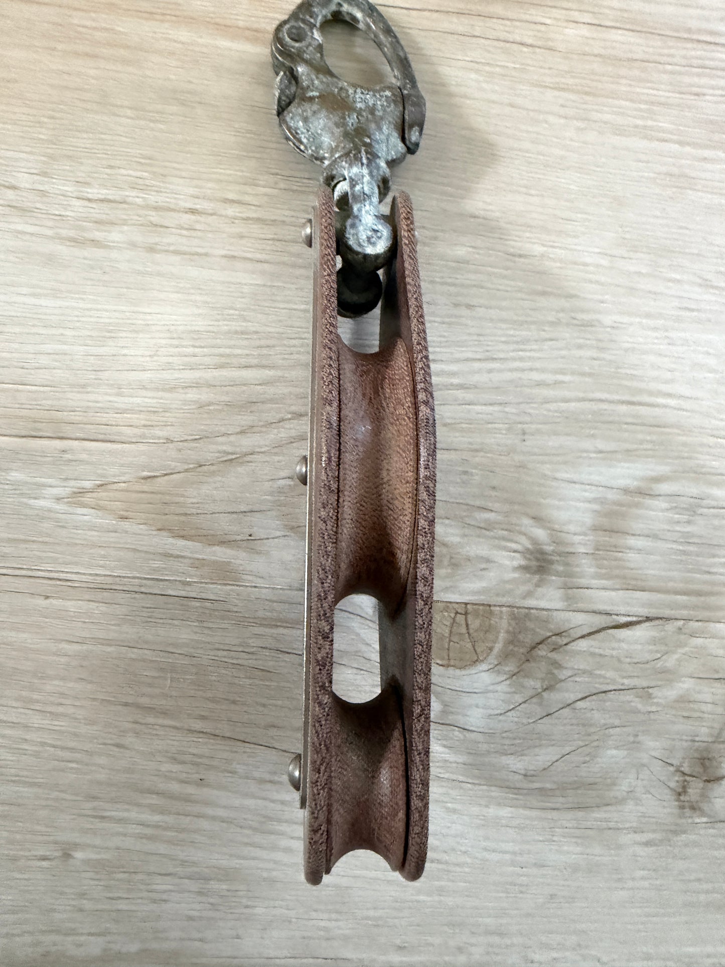 Tuphblox F3 Fiddle Block With Bronze B&A Forked Shackle - 3/8" Line