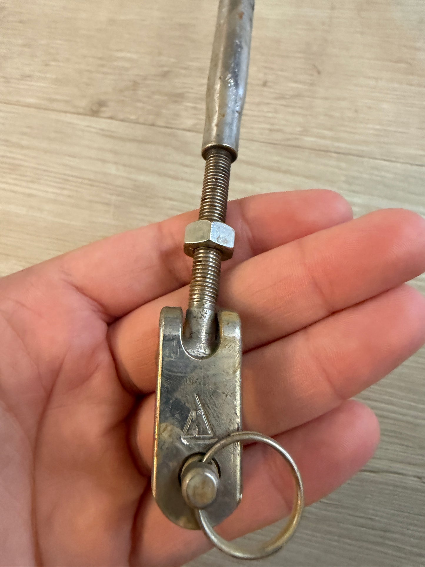 C Sherman Closed Body 1/4" Turnbuckle - More Scratched