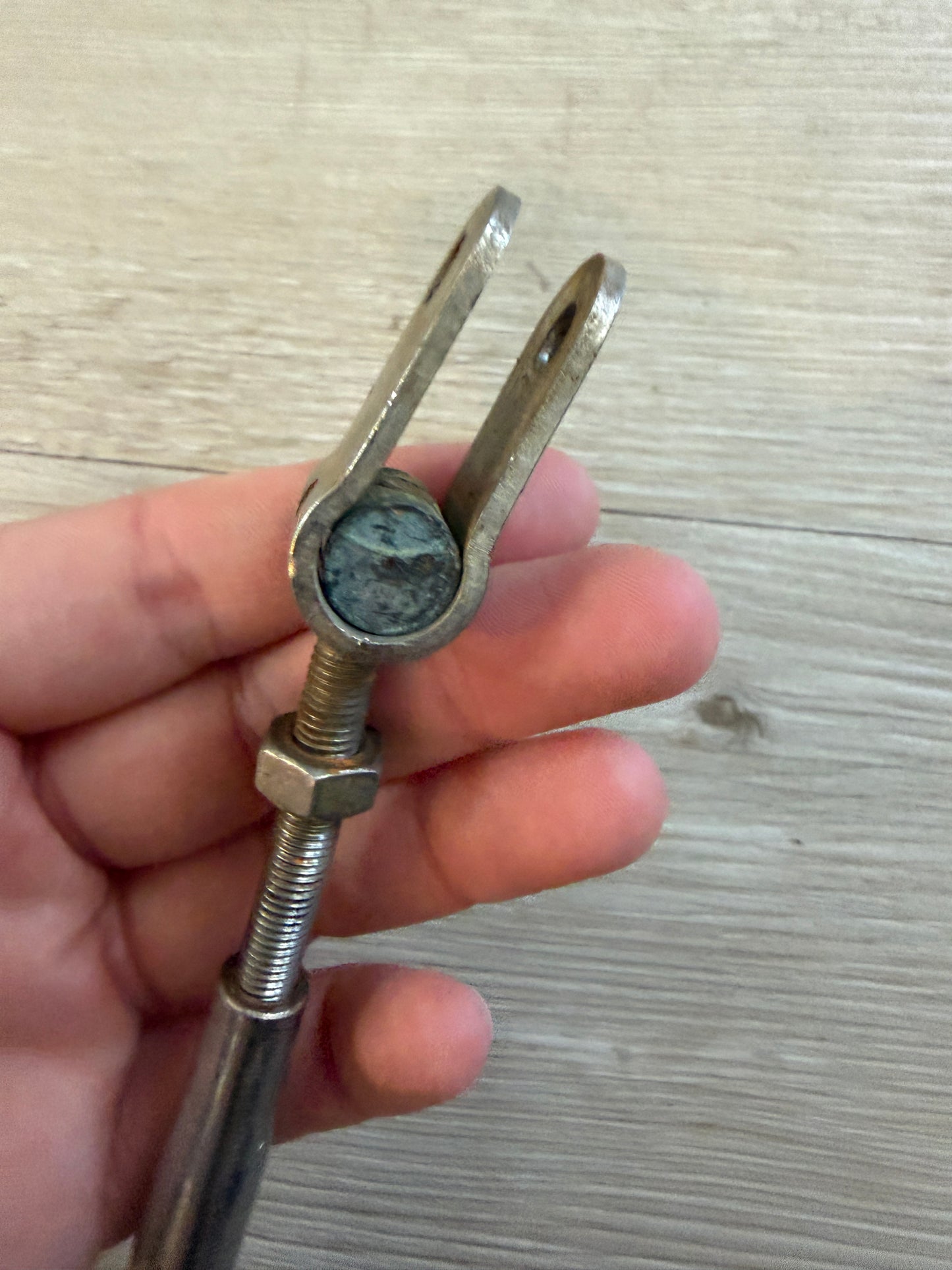C Sherman Closed Body 1/4" Turnbuckle - More Scratched