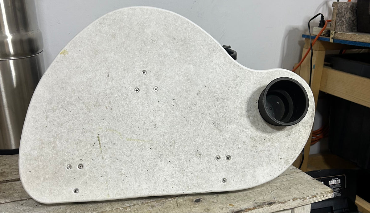 Stern Cockpit Seat w/ Pedestal & Mounting Hardware 24 3/4” x 16 1/2” (Right Side)