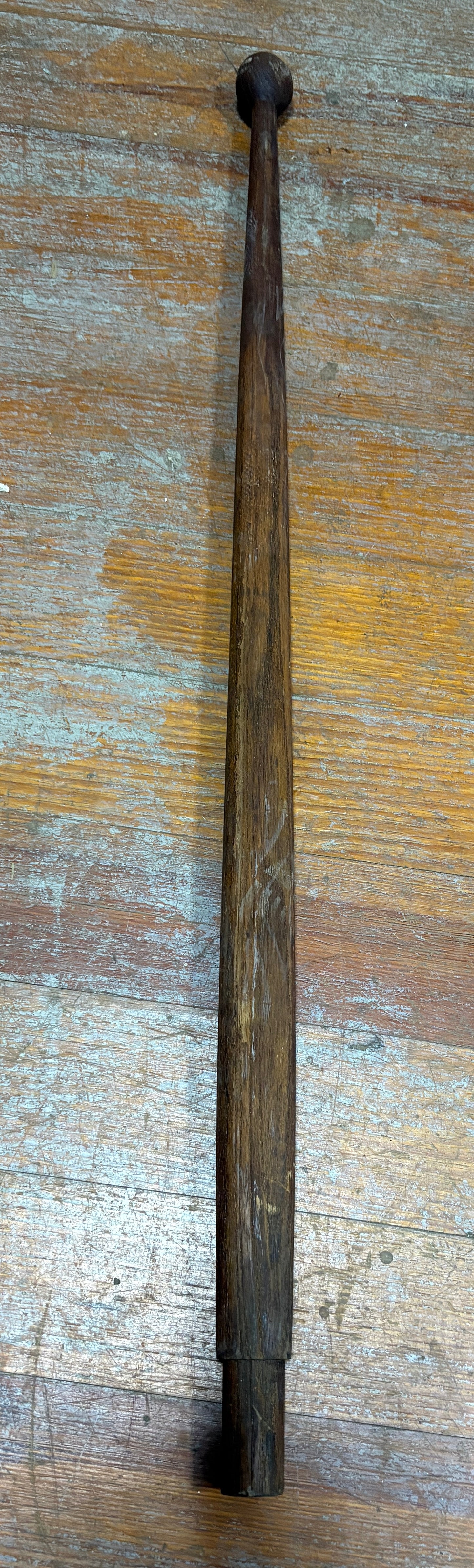Teak Flag Pole 29 1/2" long
