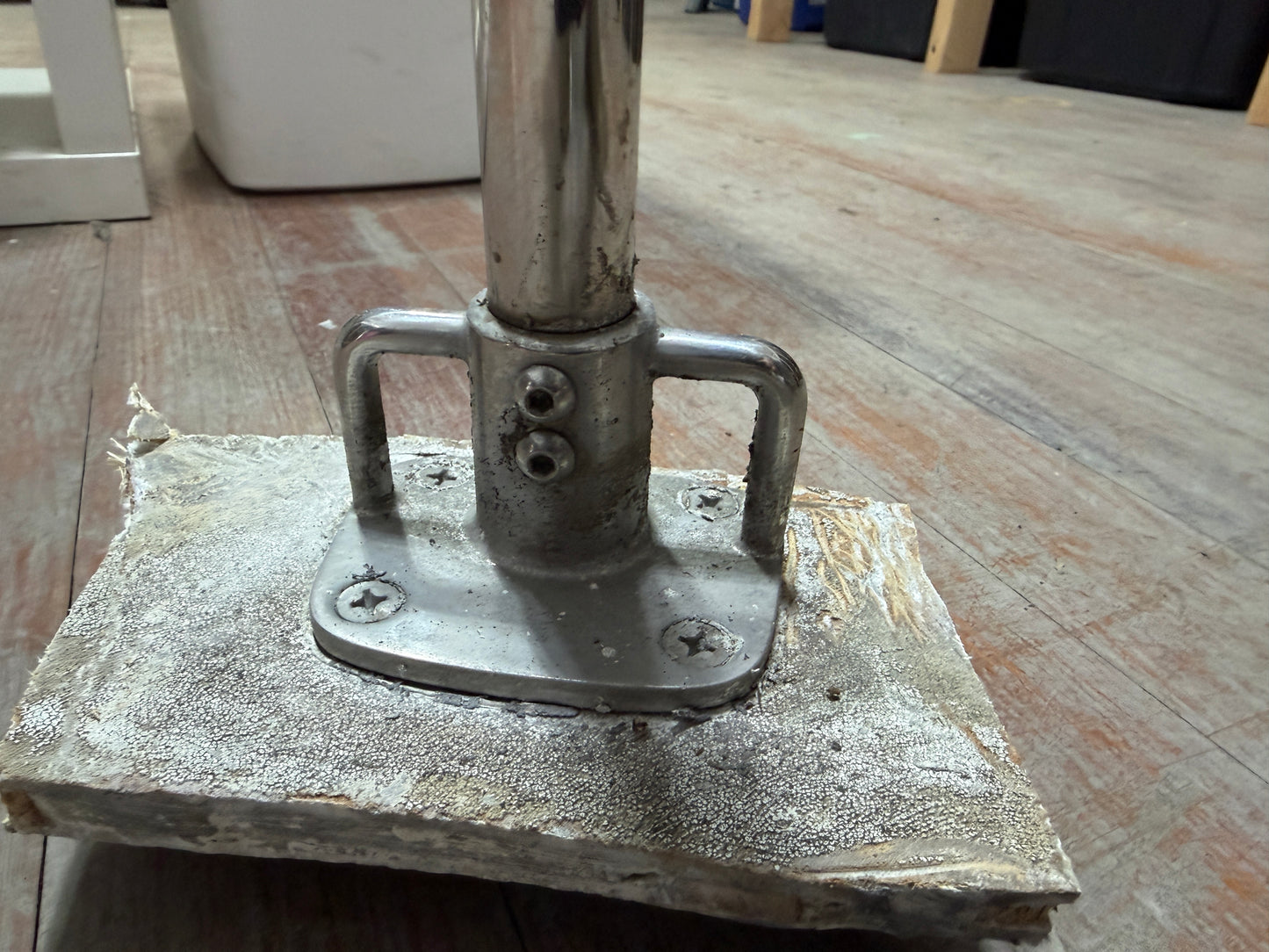 Alberg 30 Single Lifeline Stanchion - 24 1/2" Length
