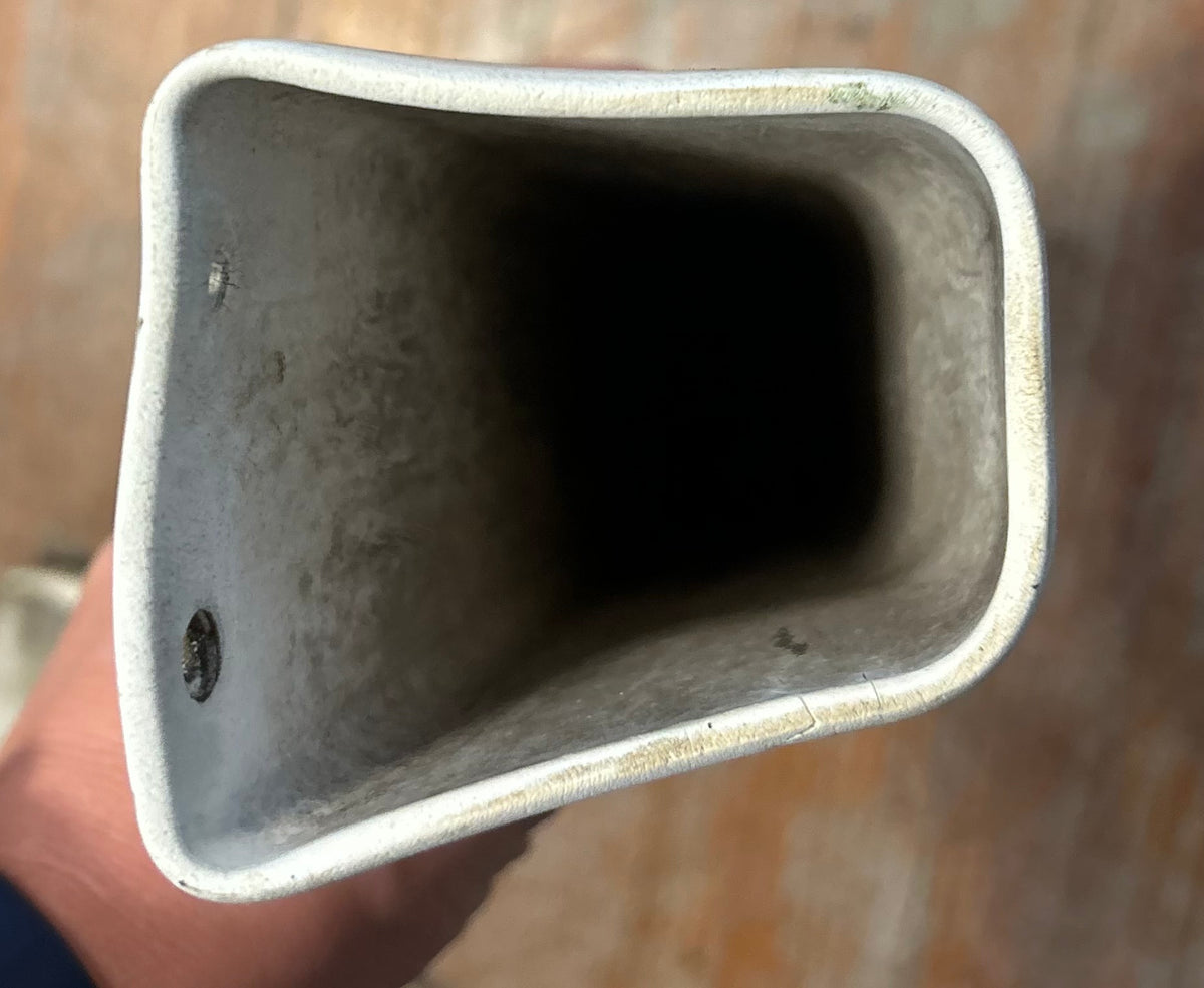 White winch handle holder - 12 1/2"