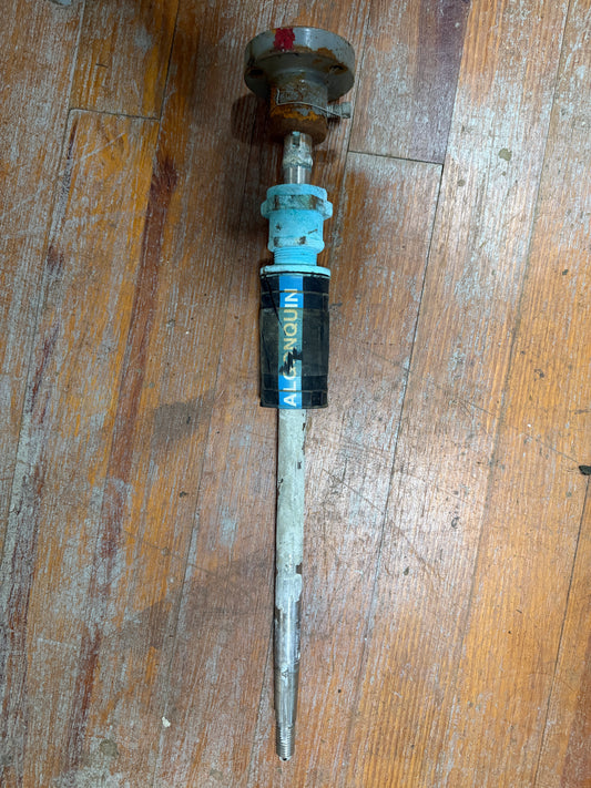 23" Long x 7/8" Tapered Stainless Steel Shaft