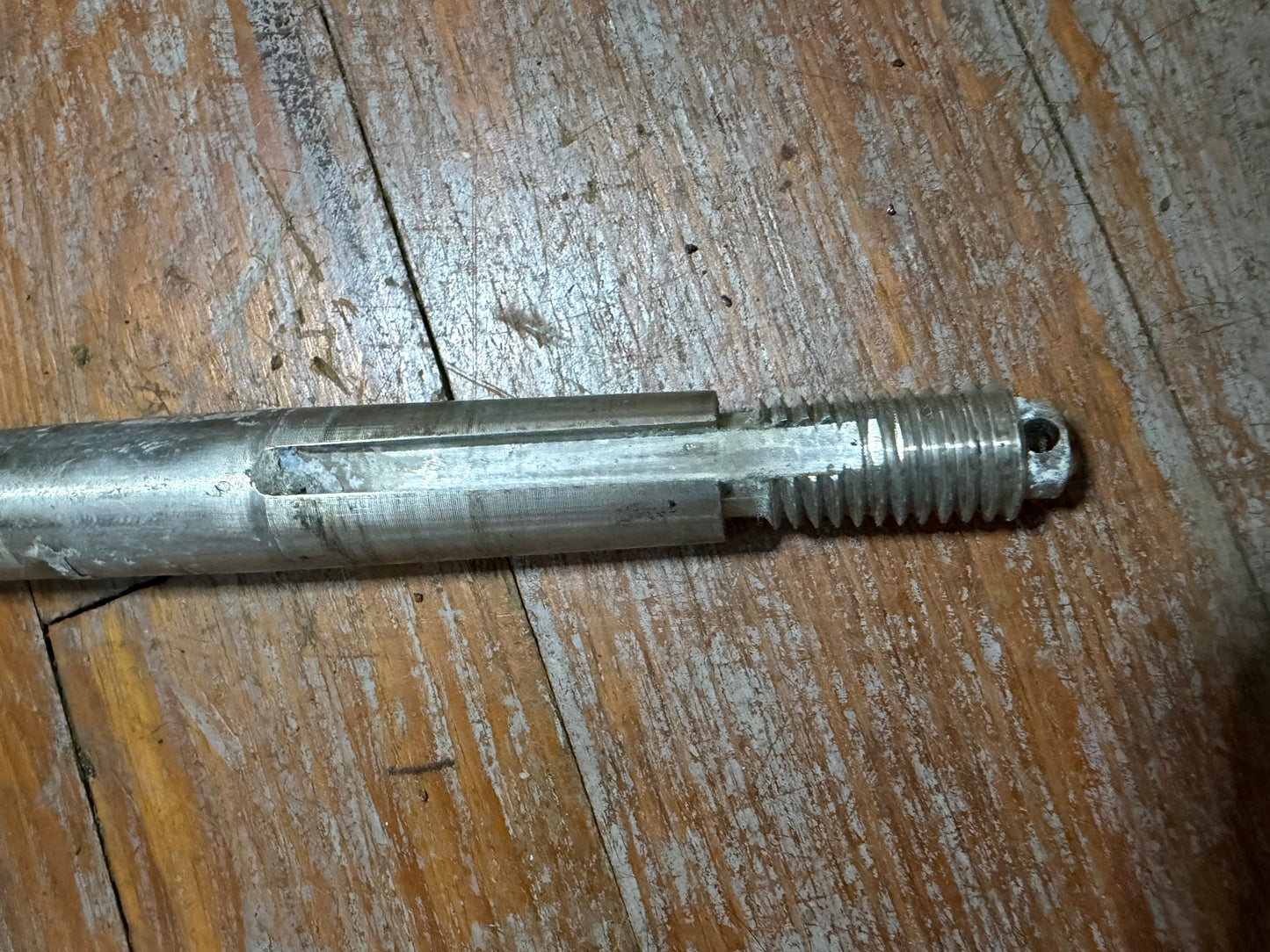 23" Long x 7/8" Tapered Stainless Steel Shaft