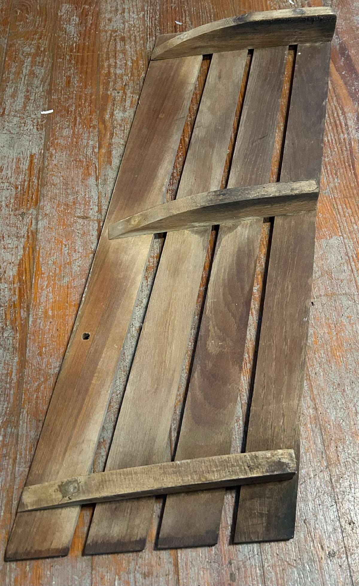 Teak Slated Grate 32 1/2" x 12" #353