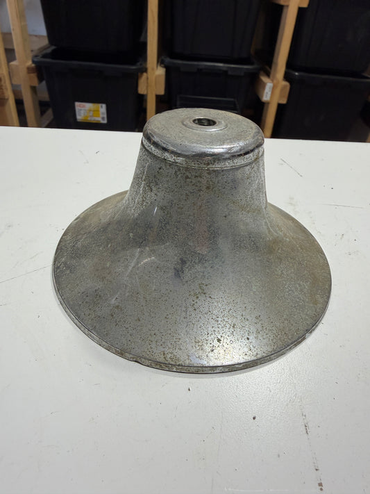 6" Chromed Bronze Bell Body Only -- #5