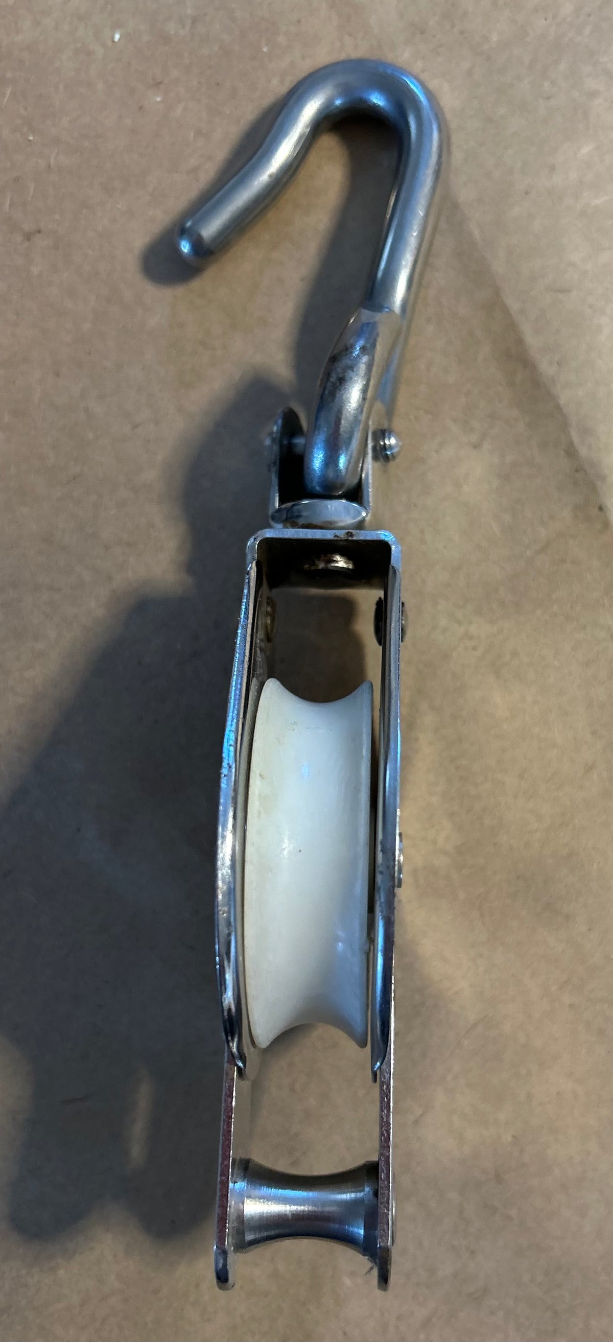 FICO Stainless Steel Block with becket and hook - 1/2" line max