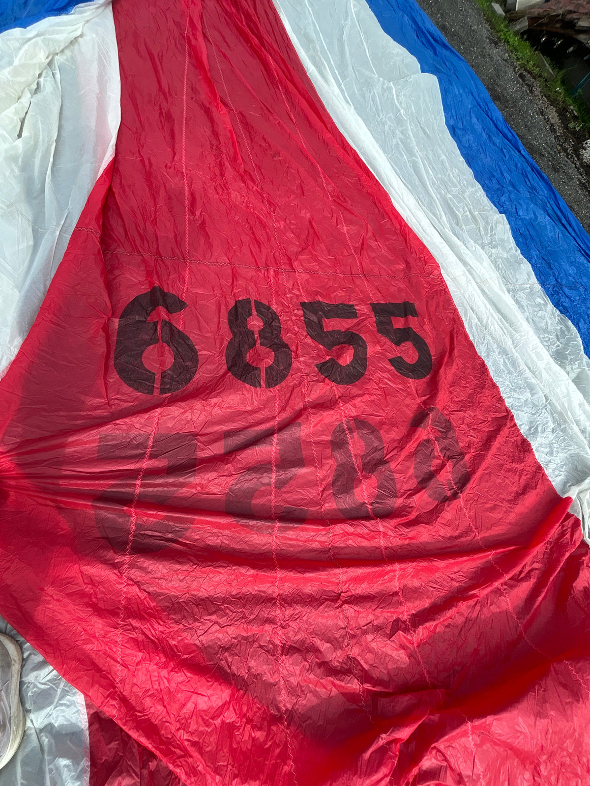 North Sails Morgan 45 Symmetrical Spinnaker 50’5” x 50’5” x 30’3” Sail #6855