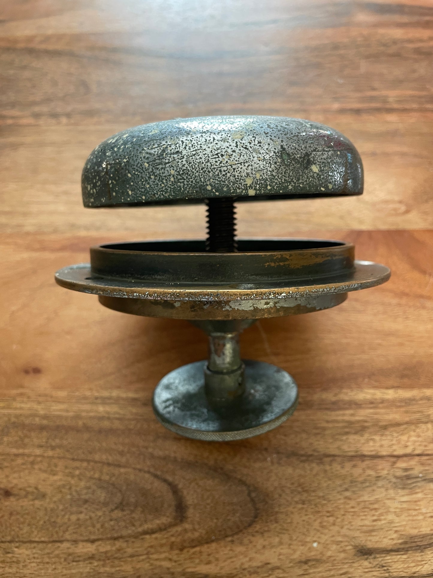 Vintage Bronze Mushroom Screw Open Vent- 5 1/2”