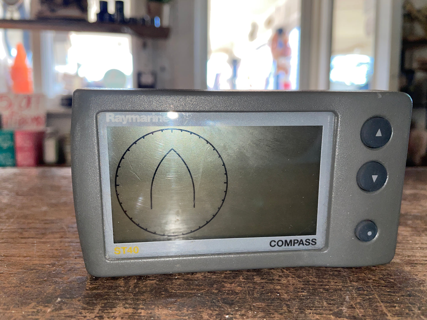 Raymarine ST40 Compass Instrument W/Handbook