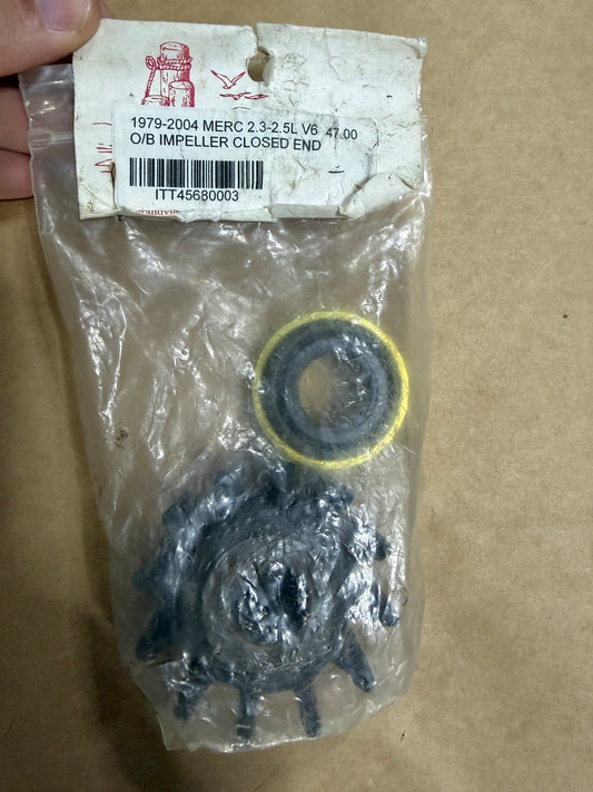1979-2004 Merc 2.3-2.5L V6 O/B Impeller Closed End- NEW